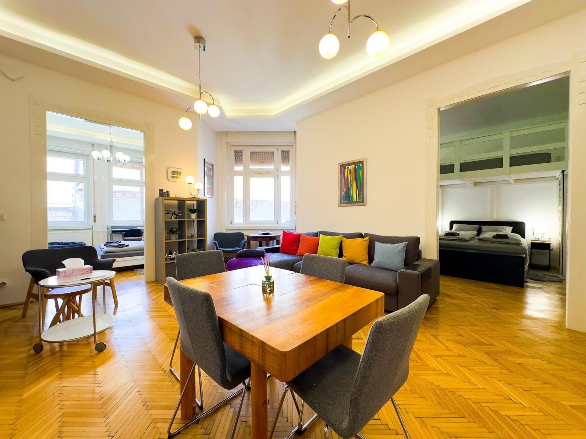 Spacious 4Br Oasis In Central Budapest - Bp Sky Exterior foto