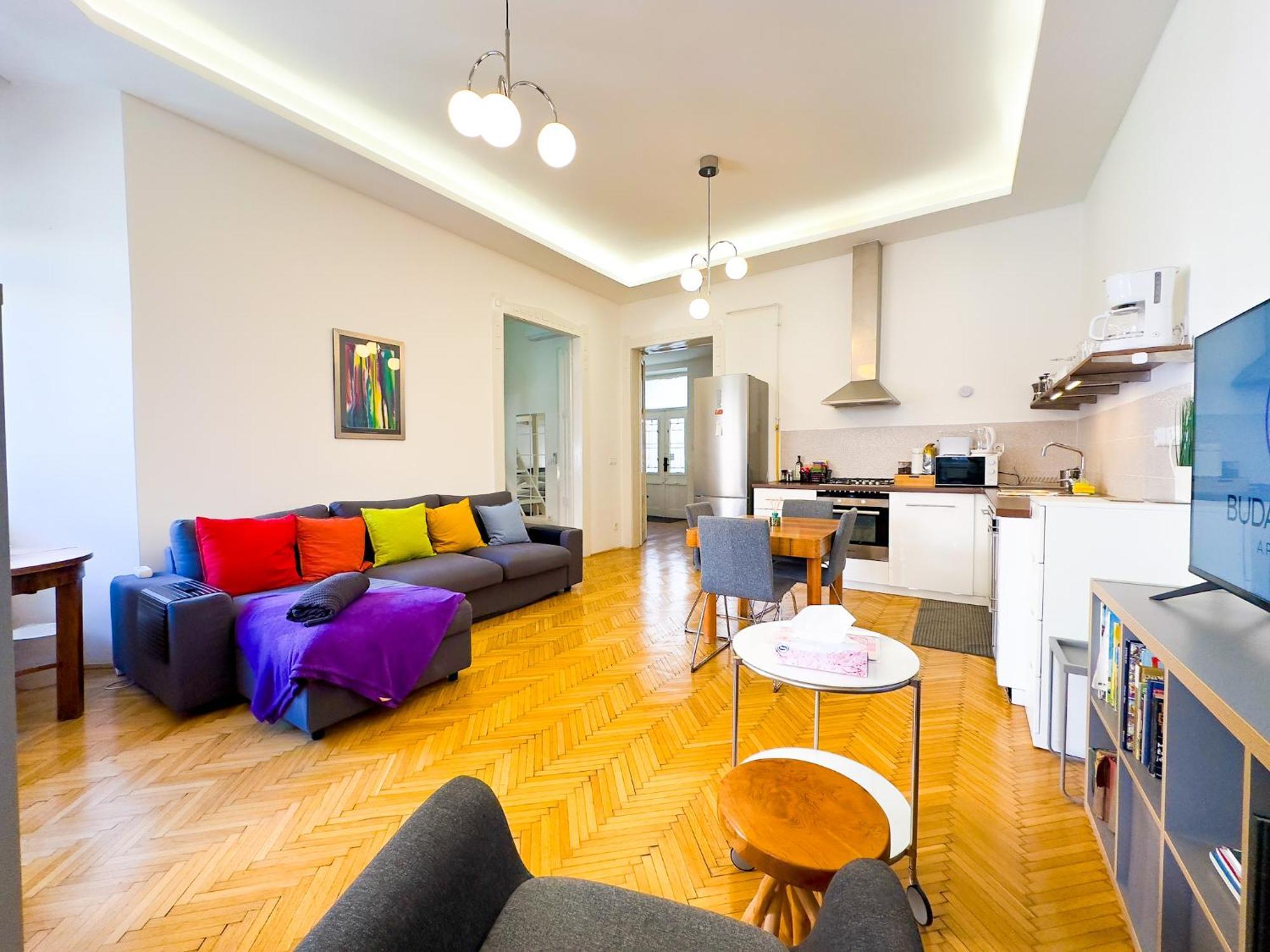 Spacious 4Br Oasis In Central Budapest - Bp Sky Exterior foto