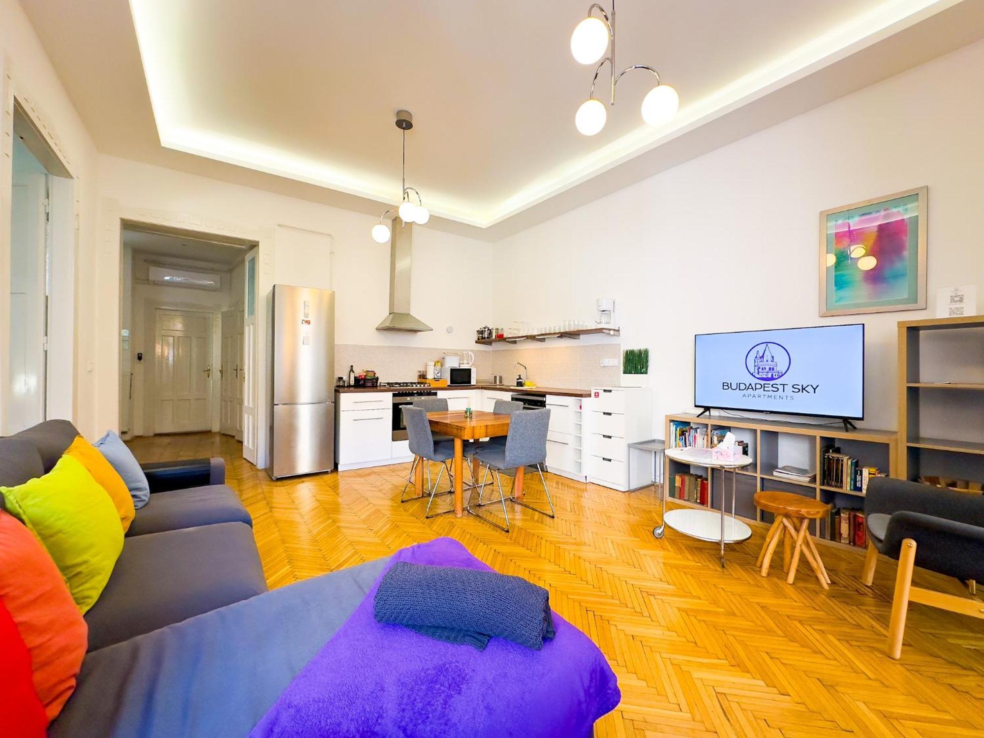Spacious 4Br Oasis In Central Budapest - Bp Sky Exterior foto
